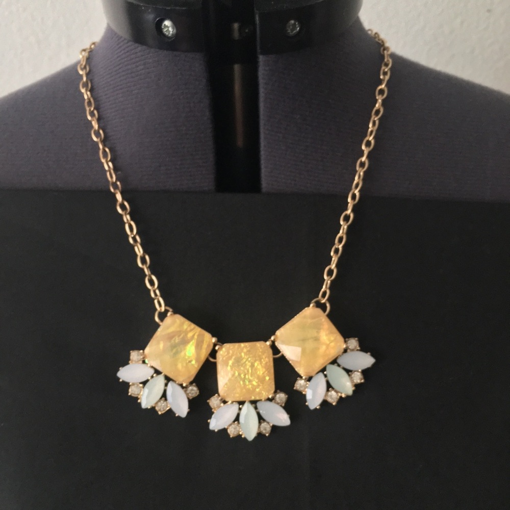 Elegant Jeweled Statement Necklace